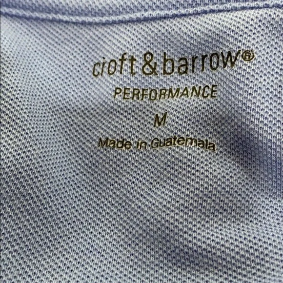 Croft and Barrow polo shirt – size medium - Picture 7 of 8